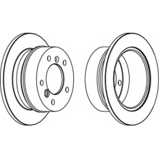 FCR230A FERODO Тормозной диск