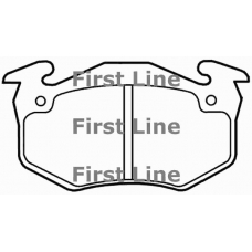 FBP1029 FIRST LINE Комплект тормозных колодок, дисковый тормоз