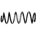 70818 MAPCO Пружина ходовой части