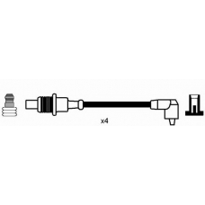 44289 NGK Комплект проводов зажигания