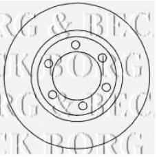 BBD4618 BORG & BECK Тормозной диск
