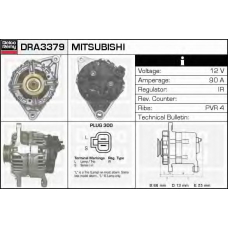 DRA3379 DELCO REMY Генератор