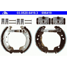 03.0520-6419.3 ATE Комплект тормозных колодок