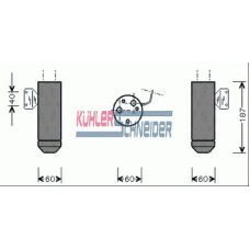 8900831 KUHLER SCHNEIDER Осушитель, кондиционер