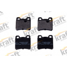 6011540 KRAFT AUTOMOTIVE Комплект тормозных колодок, дисковый тормоз