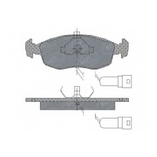 SP 172 PR SCT Комплект тормозных колодок, дисковый тормоз