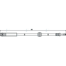 HOS3705 APEC Тормозной шланг