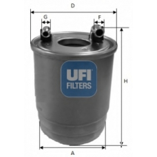 24.111.00 UFI Топливный фильтр