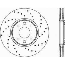 BDRS1865.25 OPEN PARTS Тормозной диск