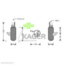 94-5501 KAGER Осушитель, кондиционер