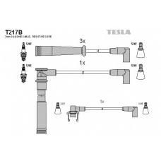 T217B TESLA Комплект проводов зажигания