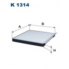 K1314 FILTRON Фильтр, воздух во внутренном пространстве