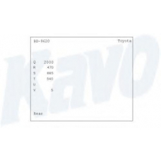 BD-9620 KAVO PARTS Тормозной барабан