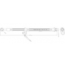 5237 REMKAFLEX Тормозной шланг