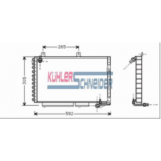 5021701 KUHLER SCHNEIDER Конденсатор, кондиционер