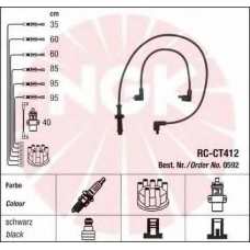 0592 NGK Комплект проводов зажигания