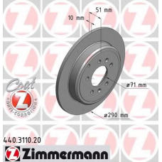 440.3110.20 ZIMMERMANN Тормозной диск