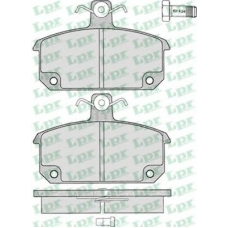 05P196 LPR Комплект тормозных колодок, дисковый тормоз