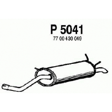 P5041 FENNO Глушитель выхлопных газов конечный