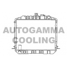 104728 AUTOGAMMA Радиатор, охлаждение двигателя