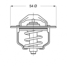 3103.79 WAHLER Термостат, охлаждающая жидкость