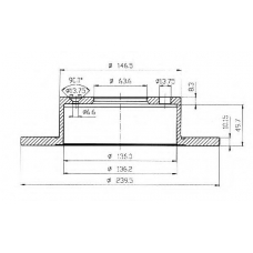 BDC3235 QUINTON HAZELL Тормозной диск