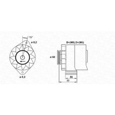 944356676010 MAGNETI MARELLI Генератор