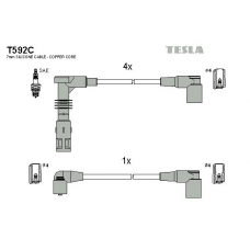 T592C TESLA Комплект проводов зажигания