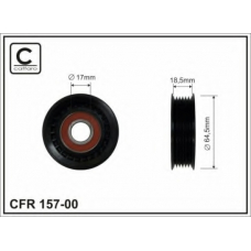 157-00 CAFFARO Паразитный / ведущий ролик, поликлиновой ремень