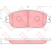 GDB7677 TRW Комплект тормозных колодок, дисковый тормоз