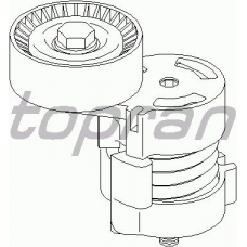 501 496 TOPRAN Натяжитель ремня, клиновой зубча