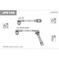 JPE100 JANMOR Комплект проводов зажигания