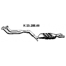 23.288.60 EBERSPACHER Катализатор; катализатор для переоборудования
