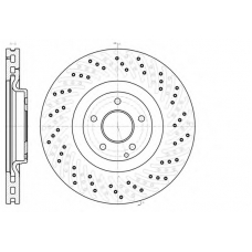 61124.10 REMSA Тормозной диск