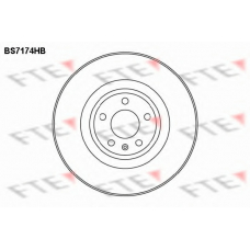 BS7174HB FTE Тормозной диск
