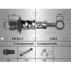80678 Malo Тормозной шланг