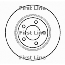 FBD1168 FIRST LINE Тормозной диск