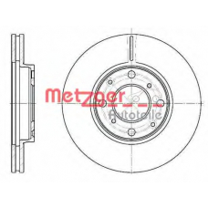 6844.10 METZGER Тормозной диск