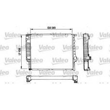 810947 VALEO Радиатор, охлаждение двигателя