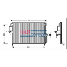 0620101 KUHLER SCHNEIDER Конденсатор, кондиционер