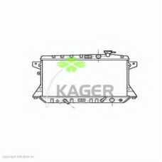 31-2896 KAGER Радиатор, охлаждение двигателя