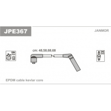JPE367 JANMOR Комплект проводов зажигания