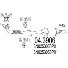 04.3906 MTS Катализатор