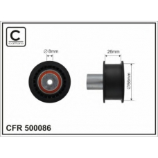 500086 CAFFARO Паразитный / ведущий ролик, зубчатый ремень