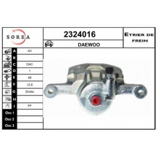 2324016 EAI Тормозной суппорт