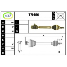 TR456 SERA Приводной вал