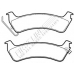FBP3441 FIRST LINE Комплект тормозных колодок, дисковый тормоз
