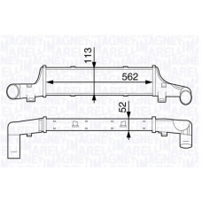 351319202500 MAGNETI MARELLI Интеркулер