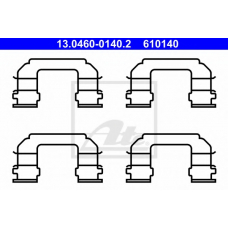 13.0460-0140.2 ATE Комплектующие, колодки дискового тормоза