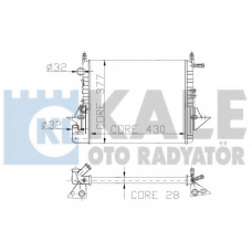 137400 KALE OTO RADYATOR Радиатор, охлаждение двигателя